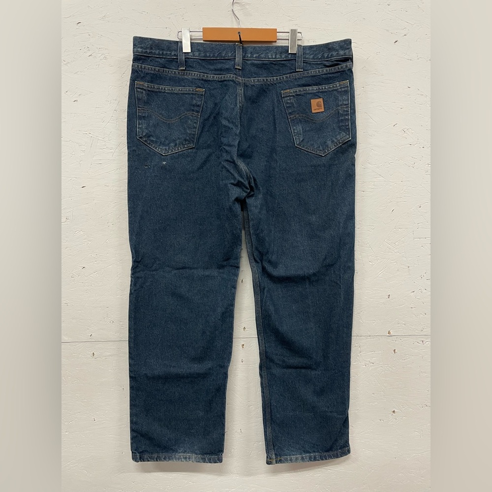 Carhartt Relaxed Fit Jeans, Size 42X30, Triple Stitch, B460 DVB